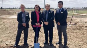 2018, Williams Landing sports pavilion construction start